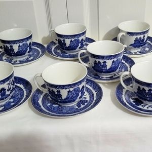 💙 JOHNSON BRO MADE IN ENGLAND 14 PIECES